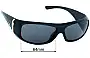 Arnette Bluster AN4116 Replacement Lenses 64mm wide 