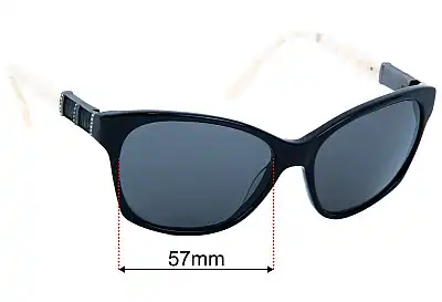 Badgley Mischka  Carina Replacement Lenses 57mm wide 