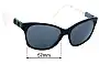 Badgley Mischka Carina Verres de Remplacement 57mm wide 