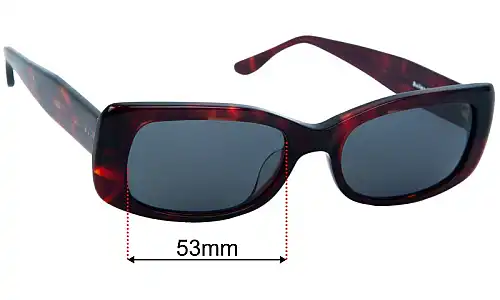 Bailey Nelson Tai Verres de Remplacement 53mm wide 