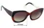 Balenciaga BA 0017 Lentes de Repuesto 57mm wide 