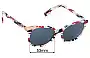 Sunglass Fix Verres de Remplacement pour Burberry B 2291 - 53mm Wide 