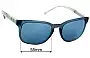 Sunglass Fix Verres de Remplacement pour Burberry B 4222-F - 55mm Wide 