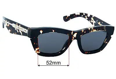 Burberry B 4454 Replacement Lenses 52mm wide 