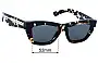 Burberry B 4454 Replacement Lenses 52mm wide 
