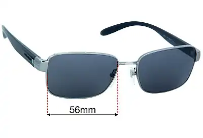 Bvlgari BV 1113 Verres de Remplacement 56mm wide 