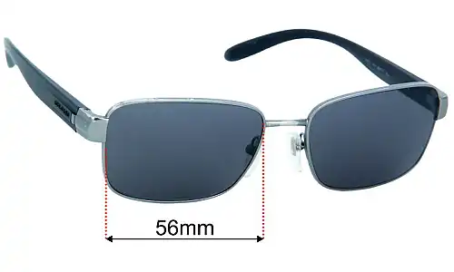 Bvlgari BV 1113 Lentes de Repuesto 56mm wide 