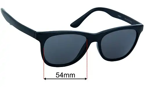 Cancer Council Mollymook Replacement Sunglass Lenses - 54mm 