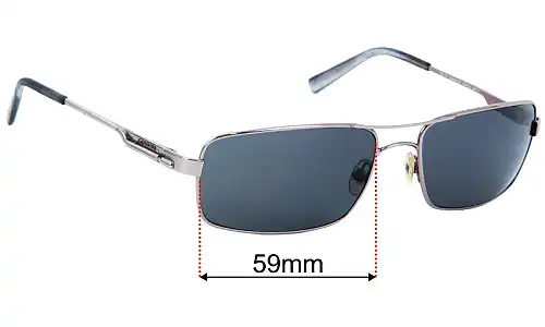 Carrera Cruise/U/S Ersatzgläser 59mm wide 