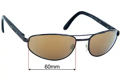 Carrera Ionian Replacement Lenses 60mm wide 
