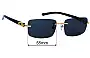 Sunglass Fix Replacement Lenses for Cartier CT02870 - 55mm Wide 