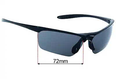 Cebe Modele Depose Replacement Lenses 72mm wide 