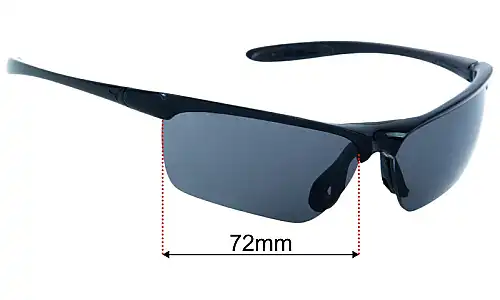 Cebe Modele Depose Replacement Lenses 72mm wide 