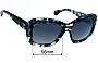 Chanel 5324 Replacement Lenses 56mm wide 