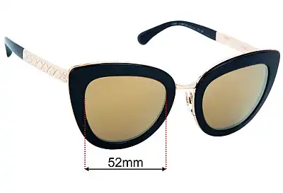 Chanel 5368 Replacement Lenses 52mm wide 