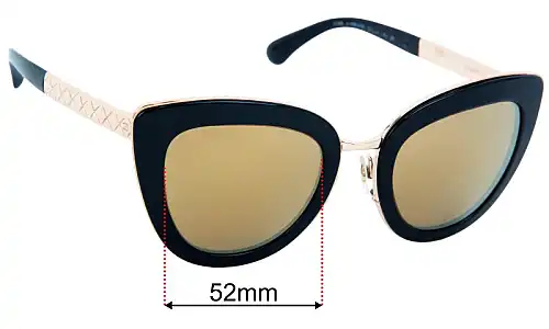 Chanel 5368 Replacement Lenses 52mm wide 