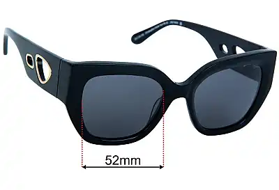 Christopher Esber Sun Rx 02 Verres de Remplacement 52mm wide 