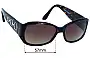 Sunglass Fix Replacement Lenses for Oroton  Drift Away - 57mm Wide 