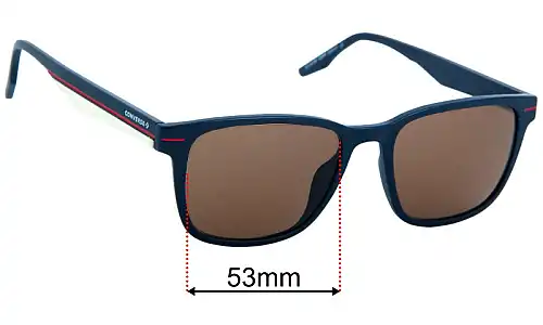 Converse CV5044 Replacement Lenses 53mm wide 