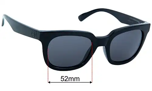 D'Blanc Midnite Radio Replacement Lenses 52mm wide 