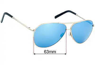 Del Sol Solize Replacement Lenses 63mm wide 