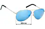 Sunglass Fix Replacement Lenses for Del Sol Solize - 63mm Wide 