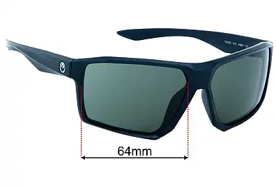 Dragon Tenzig Replacement Lenses 64mm wide 