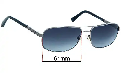 Ermenegildo Zegna EZ 0012 Replacement Lenses 61mm wide 