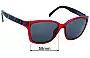 Sunglass Fix Replacement Lenses for Fendi FS 5285 - 58mm Wide 