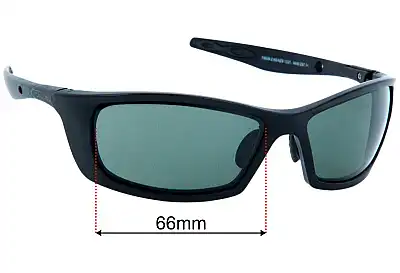 Fuglies RX04 Replacement Lenses 66mm wide 