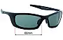 Sunglass Fix Replacement Lenses for Fuglies RX04 - 66mm Wide 