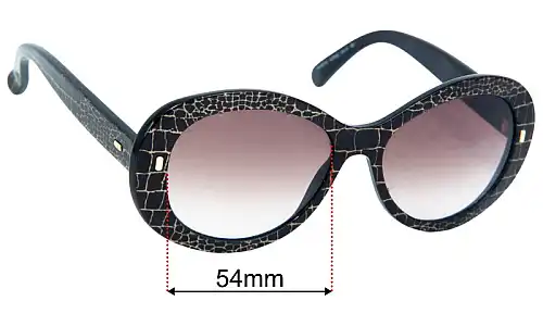 Giorgio Armani GA 907/S Replacement Lenses 54mm wide 