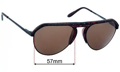 Givenchy SGV412 Replacement Lenses 57mm wide 