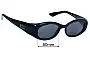 Sunglass Fix Lentes de Repuesto para Gucci GG2432/S - 50mm Wide 