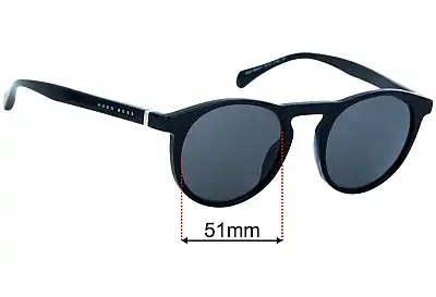 Hugo Boss 1083/S/IT Replacement Lenses 51mm wide 