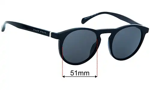 Hugo Boss 1083/S/IT Replacement Lenses 51mm wide 