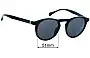 Hugo Boss 1083/S/IT Replacement Lenses 51mm wide 