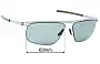 Sunglass Fix Replacement Lenses for IC! Berlin Tareq - 63mm Wide 