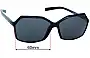 Sunglass Fix Lentes de Repuesto para Kaenon Wishbone - 60mm Wide 