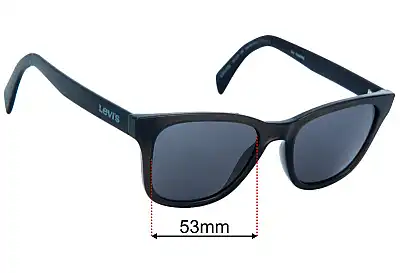 Levi’s Levi Sun Rx 01 Replacement Lenses 53mm wide 
