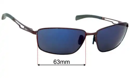 Mangrove Jacks Keel Replacement Sunglass Lenses - 63mm  