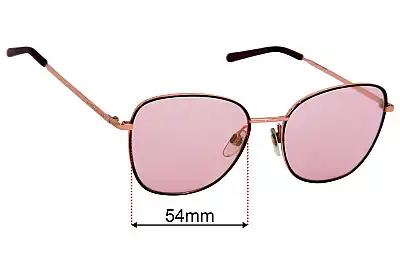 Marc by Marc Jacobs 23 Replacement Lenses 54mm wide 