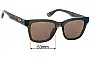Sunglass Fix Replacement Lenses for Maui Jim MJ644 Hanohano - 53mm Wide 