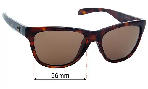 Maui Jim MJ767 Secrets Replacement Lenses 56mm 