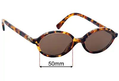 Miu Miu SMU04Z Replacement Lenses 50mm wide 