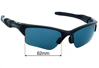 Oakley Half Jacket 2.0 XL OO9154 Replacement Lenses 62mm wide 