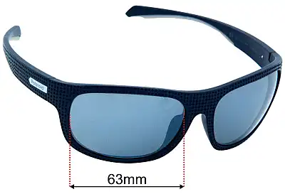 Polaroid PLD 7022/S Replacement Lenses 63mm wide 
