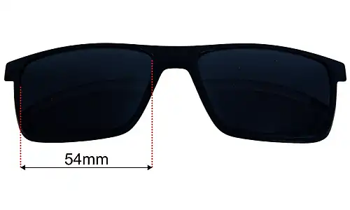 Police APLL74 Clips Verres de Remplacement 54mm wide 