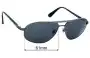 Ray-Ban RB3327 Lentes de Repuesto 61mm wide 