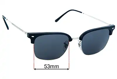 Ray-Ban RB7216-F New Clubmaster Ersatzgläser 53mm wide 
